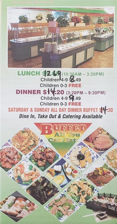 Online Menu of Four Seas Buffet, Brainerd, MN